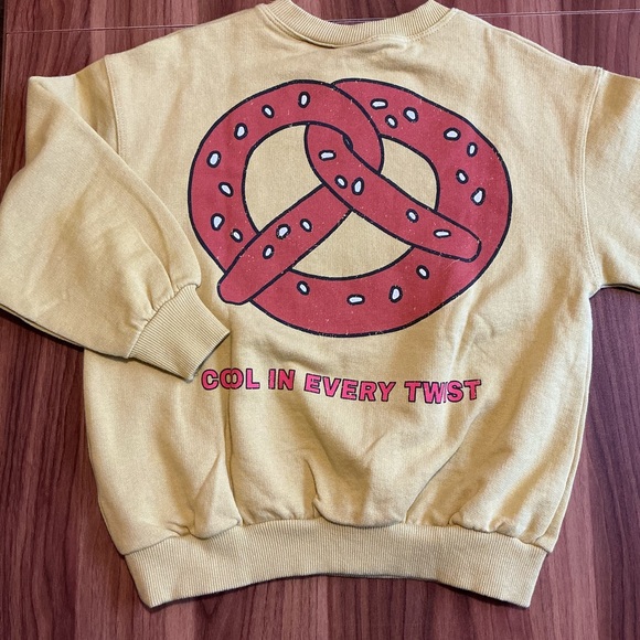 NWT Zara 5Y Pretzel Crewneck - Picture 3 of 3